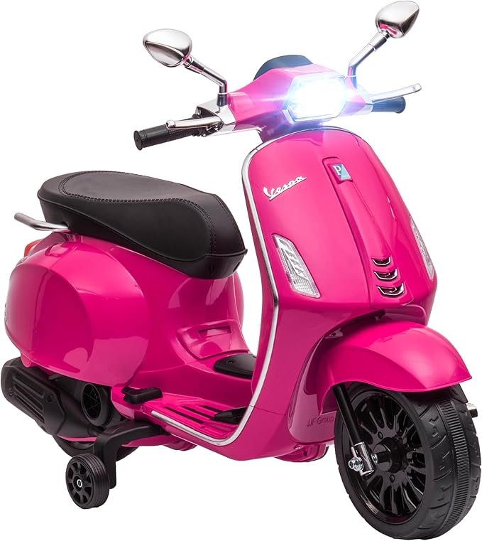 Stunning Kids Motorcycle: Best 6V Electric Vespa Experience