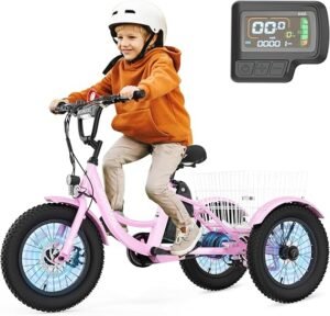MOONCOOL Electric Tricycle: Must-Have Safe Ride for Youth